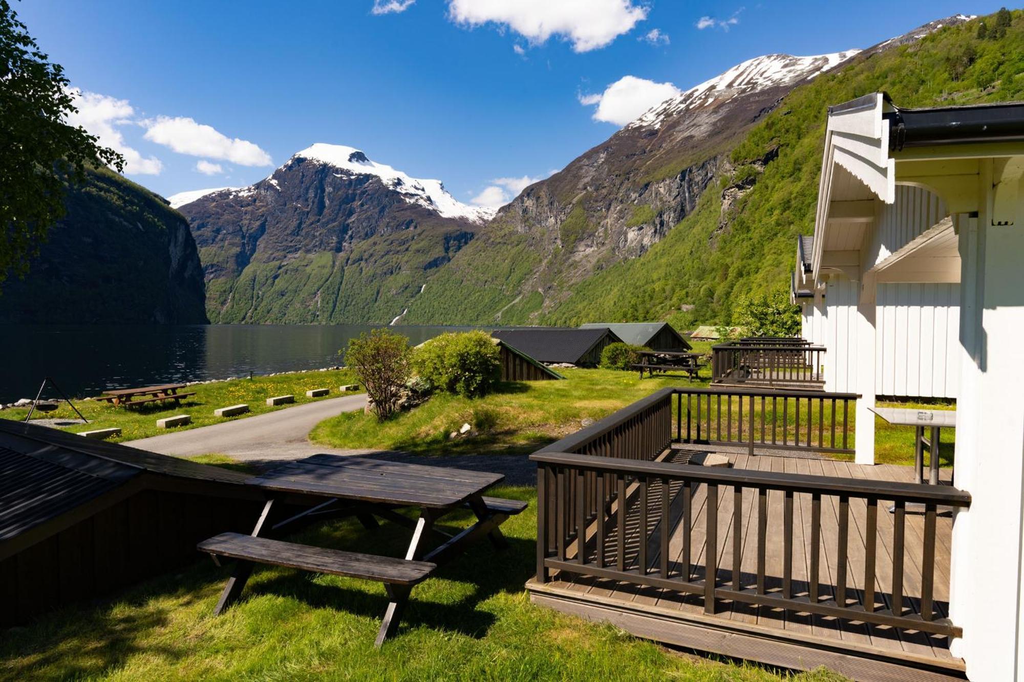 Geirangerfjorden Feriesenter Ferieparker Geiranger